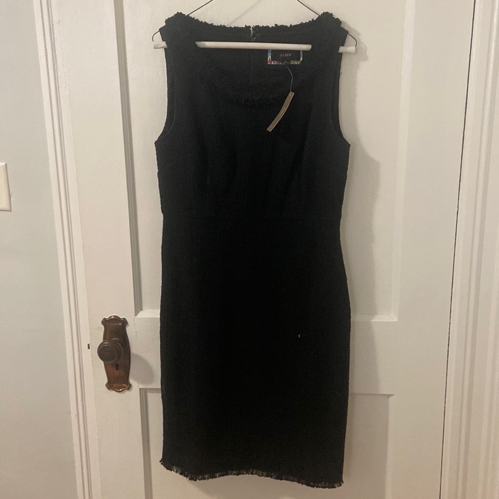 NWT JCREW sheath tweed dress